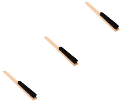 VALICLUD 3pièces Brosse à Vêtements Poils Naturels pour Éliminer Les Peluches Poussière Idéale pour Manteaux Couvertures Et Chaussures Accessoire De Nettoyage Pratique pour Maison