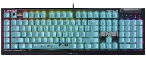 Razer BlackWidow V4 X Tastiera meccanica da gaming: interruttori verdi tattili e cliccabili - 6 tasti macro - Chroma RGB - Keycap ABS Doubleshot - Smorzamento del suono e stabilizzatori - Zenless Zone