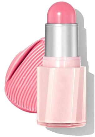 Buttery Blush Stick Cream - Blushers for Cheeks Make Up - Blusher for Young Skin - Fade and Transfer Resistant Butter Blush - 12h Wear,Seamless Blending,Baby Pink