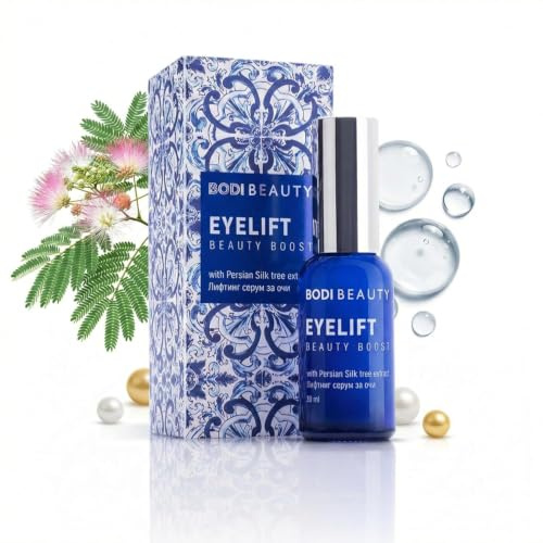 BODI BEAUTY Ögonserum Lifting 30ml Hyaluron Niacinamid mot Svullnad Linjer | Lyftande ögonserum med hyaluronsyra och niacinamid som mildrar svullnad, mörka ringar och torrhetslinjer för en piggare blick