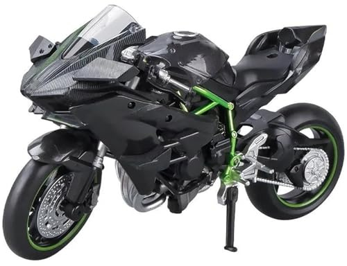 HFMXZHI Motorrad-Modell 1:12 Für Für Ninja H2R Motorrad-Modellbausatz Aus Druckguss Offroad-Auto