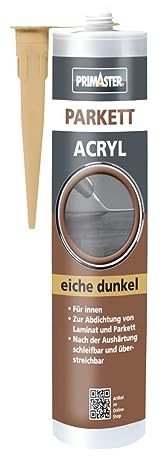 Primaster Parkett-Acryl Eiche Dunkel 300ml Parkettfugendicht Fugendichtmasse
