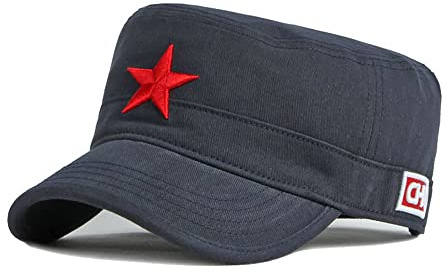 Armee Kappe Herren Baumwolle Flat Top Military Cap Outdoor Army Sonnenhut