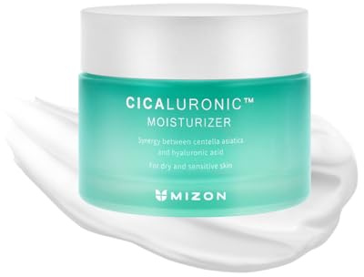 [MIZON] CICALURONIC MOISTURIZER (50 ml) Koreanische Hautpflege - Centella Asiatica und Hyaluronsäure - Ultimative Feuchtigkeit & Beruhigende Barrier-Creme - Vegane Formel