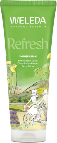 WELEDA Refresh Shower Cream Citrus 6 x 200 ml