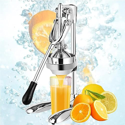 Spremiagrumi Professionale, Spremifrutta Manuale, Frantoio per Frutta Commerciale di Grande Diametro per Impieghi Gravosi, per Limone Fresco Melograno Lime