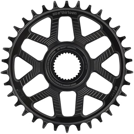 Helix R e*spec Kettenblatt – 32 Zähne – Bosch Gen4 Direct Mount – 52/55 mm Kettenlinie – 11/12 V kompatibel – Schwarz