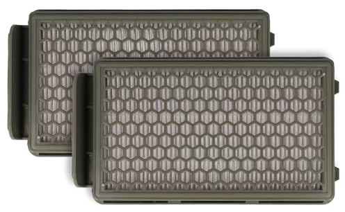 vhbw 2x filtre compatible avec Moulinex MO3951PA, MO3953PA, MO3967PA, MO395, MO396, MO3969PA aspirateur - Filtre HEPA contre les allergies