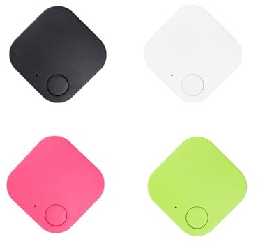 Smart Tracker Tag, Baceyong Key Finder, Pack of 4, Bluetooth Wireless Remote Finder, Compatible with iOS & Android App, for Keys, Wallet, Phone and Pet Tracker