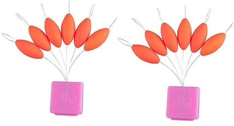 VANZACK 2pcs Fishing Floats Buoy Bobbers Sensitivity for Carp Steelhead Walleye Catfish