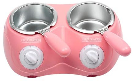 Electric Chocolate Melting Pot - Double Boiler Pot Kit, Candy Boiler Pot Kit | Chocolatier Electric Melter Melting Pot, Electric Chocolate Fountain Melter for Candy Cheese Baking Kitchen
