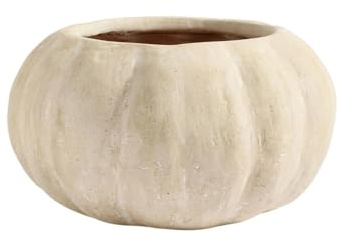 Halloween-Kürbis-Pflanzgefäß, dekorativer Blumentopf für drinnen und draußen, für Sukkulenten, Ernte, Herbst, Erntedankfest, Halloween