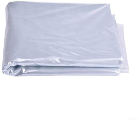 Oniissy Lámina de plástico de polietileno transparente para invernadero, 0,04 mm, impermeable, resistente a los rayos UV, cubierta de repuesto para techos y jardín, extiende el mar de crecimiento (3 x