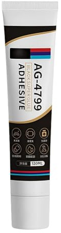 120ml Black Silicone Sealant Waterproof,High Temperature Silicone Sealant for Cars,Windscreen Sea-lant,Black Sea-lant,Car Tyre Repair,Motorcycle Puncture Repair Kit Tubeless,Multi-Purpose Adhesive