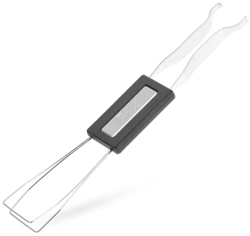 DOITOOL Extracteur de Clés Outil de Retrait des Touches en Métal Argenté pour Clavier Mécanique Compatible Plupart des Claviers, pour DIY