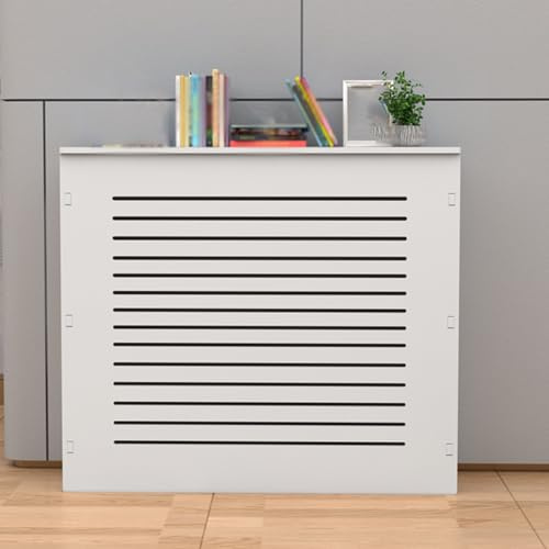 Heizkörperabdeckung Oben, Verdeckt Heizkörperrohre und Eignet Sich Heizkörperverkleidung für Schlafzimmer und Wohnzimmer(70x80x15cm/28x31x6in)