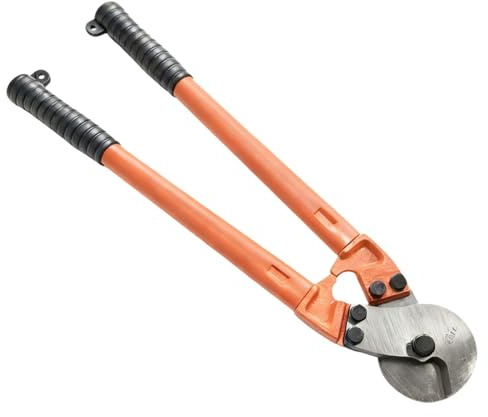 LOVIVER Pince coupante multifonctionnelle professionnelle en acier pour câbles de 5, 6 et 8 mm, avec ciseaux à câbles intégrés.