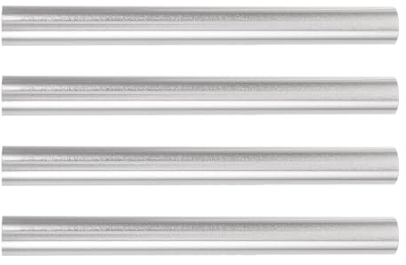 Veemoon 4 Stück Reparaturrohre aus Aluminiumlegierung für Zeltstangen Zeltrohr Ersatzteile Befestigungsrohre für Campingzelte und Pavillons Leicht und Tragbar
