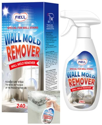 Supercap 8.4oz Wall Cleaner Spray, Highly Effective Wall Mold Remover for Wood,Tile,Fabric, Multi-Surface Cleaning Solutiong for Bathroom and Kitchen, 1pcs