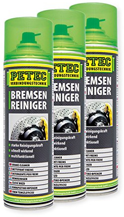 Petec_bundle 3X PETEC BREMSENREINIGER Scheibenbremse Spraydose Entfetten 500 ML 70060