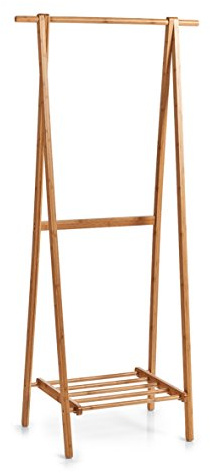 Zeller 13598 Garderobe, Holz, Natur, 73.5 x 44.5 x 159 cm
