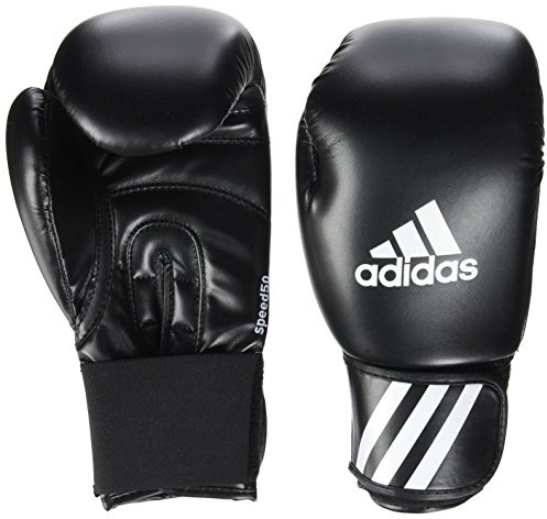 adidas Herren, Speed 50 Boxhandschuhe, Black/White, 10