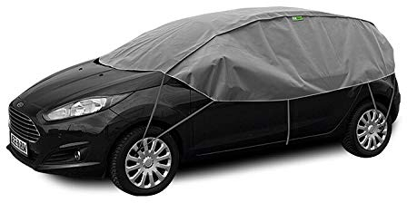 Halbgarage Winter S-M kompatibel mit OPEL Corsa ( C ) bis 2006 UV Schutz Auto Abdeckung