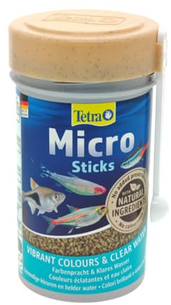 Tetra - Alleinfuttermittel Micro Sticks für Tropische Fische – 100 ml