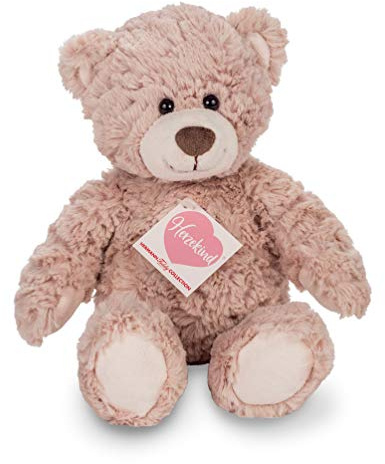 Teddy Hermann 93887 Teddy-Bär Pepper 30 cm, Kuscheltier | Besonders flauschiger Premium-Plüsch, mit viel Liebe zum Detail, ab 0 Monaten, waschbar, weicher Plüsch