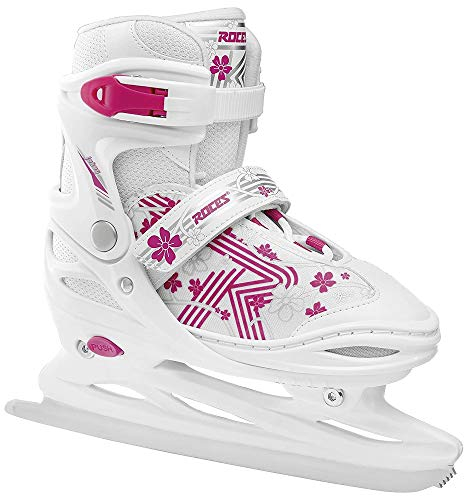 Roces Mädchen Jokey Ice 3.0 Girl Schlittschuh, white-pink, 30-33 EU