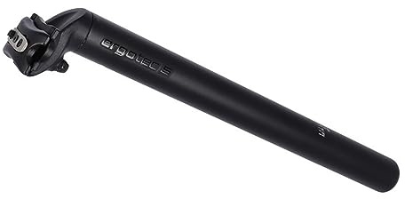 ergotec Patentsattelstütze Hook 3 schwarz-sandgestrahlt | Durchmesser: 31,6 mm | SB-Verpackung