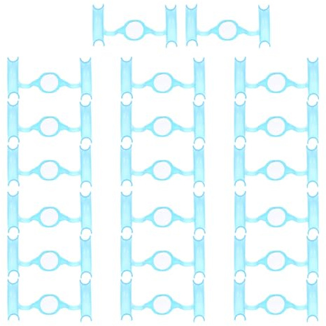 EXCEART 20 PièCes Ouvre-Bouche Autoclavable 11X5.2X1.4Cm Joue ÉCarteur Outil De Soins Dentaires Pour Blanchiment Et Protection Buccale Adulte