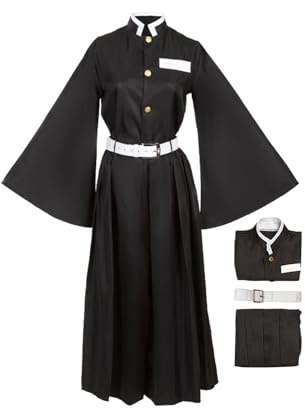 agfosa Muichiro Tokito Cosplay Costume Kimono Anime Costume Uniforme Halloween Carnevale S