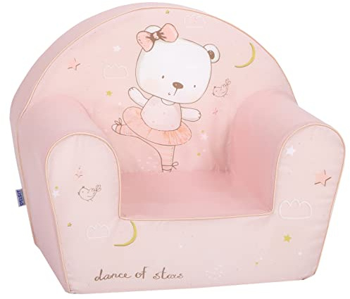 Delsit Kindersessel für Kinder ab 9 Monaten 52x32x42 cm | kindersofa aus weichem Schaumstoff mit abnehmbarem Bezug, kindercouch für Lesen und Entspannen, DT8-22060