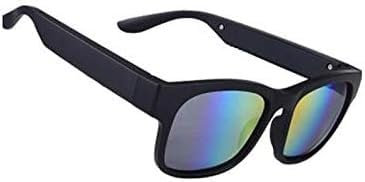LEONYS Lunettes de Vision Nocturne Conduction osseuse Bluetooth Casque de Sport Intelligent Lunettes de Soleil Bluetooth Lunettes de Conduite Casque Audio Lunettes