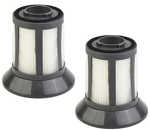 Donkivvy 2 Pcs HEPA Filters Replacement Filter for Tesco VCBL15 VCBL17 Bagless Cylinder Vacuum Cleaner, Central Filter with Dust Guard