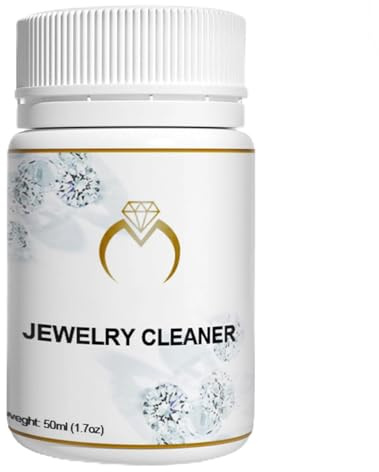 GNAUMORE Nettoyant pour Bijoux,Produit Nettoyant Bijoux,Or Argent Nettoyant,Nettoyant pour Bijoux en Argent,Nettoyant pour Bijoux Diamant,Liquide de Nettoyage pour Bijoux,Agent Nettoyant pour Bijoux