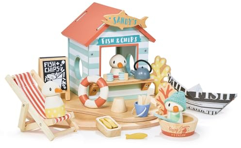 Tender Leaf Preschool Sandy's strandcabine met accessoires