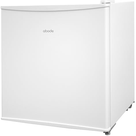 Abode Table Top Mini Freezer White Freestanding 31 Litre Capacity with Reversible Door, 4 Star Freezer Rating, Adjustable Feet & 1 Wire Shelf ATTFZ0E1W (White)