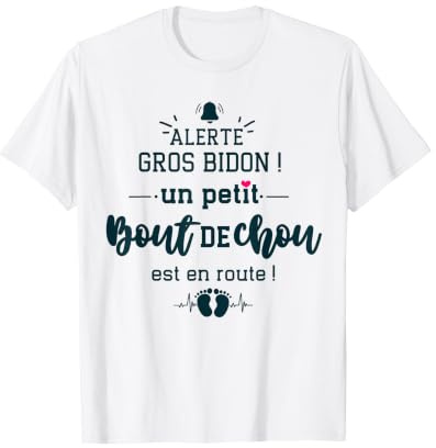 Future Maman 2027 Annonce Femme Enceinte Bébé en Route T-Shirt