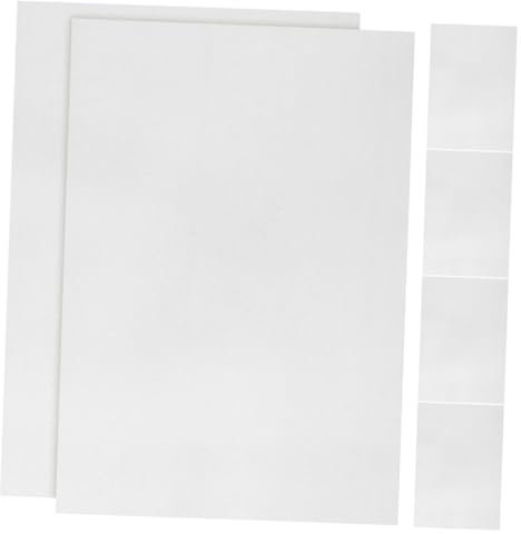 SEWOART Nachtleuchtende Schrumpffolien 6 Stück Bops Halbtransparente Schrumpfmaterialien Selbstgemacht Bastelbedarf Für Kinder Kindergärten Und Workshops 14,5x20cm