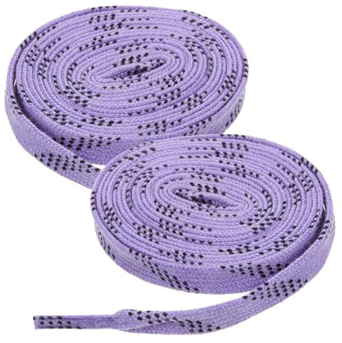 Supvox Eishockey-Schlittschuhe-schnürsenkel Gewachste Hockey-schnürsenkel Flache Sport-schnürsenkel Aus Polyester Verschleißfeste Ski-schnürsenkel Praktische Skate-schnürsenkel Für Eishoc