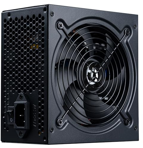 Hiditec RX750 | Fuente de Alimentación 750W | 80 Plus Bronze | Silenciosa | 750W reales con DC-DC | Protecciones eléctricas completas | Ventilador 120 mm | Gaming y oficina