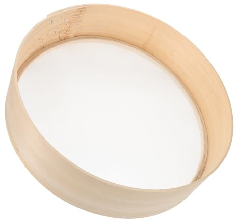ABOOFAN De Harina De Madera para Hornear Filtro De Polvo para Cocina Herramienta Práctica para Tamizar Harina