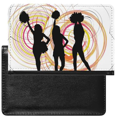 NYKVTG Reisepasshülle Cheerleading Reisepass Tasche Reise Gadget Impfpass Hülle Für Damen Herren