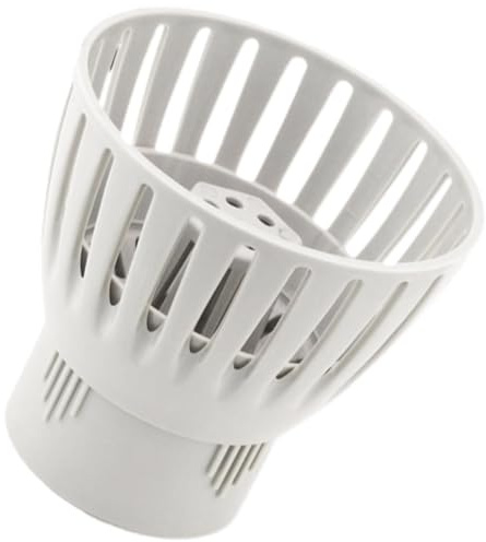 FOMIYES Filtre pour Bassin à Poissons en PVC, Panier de Skimmer pour Piscine, Crépine Anti-débris pour Étang, Accessoire de Filtration Pratique pour Bassin D'agrément, Collecte