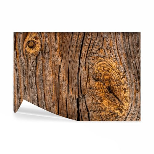 decomonkey Fototapete Holz, 400x280 cm, XXL, Holzoptik Natur, Vlies, Design | Schlafzimmer, Wohnzimmer, Tapete, Fototapeten, Tapeten, Vliestapete, Wandtapete, moderne, Wand