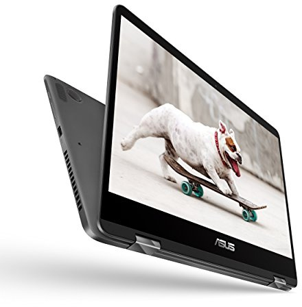 ASUS ZenBook Flip 14 UX461UA-DS51T Ultra-Slim Convertible Laptop 14” FHD wideview display 8th gen Intel Core i5 Processor, 8GB, 256GB SATA SSD, Windows 10, Backlit keyboard, Fingerprint, Stylus pen