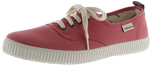 victoria Plano Tenis 1915 Inglesa con Tirador DE Piel 1066120-WOMEN para Mujer Coral 40