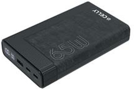 Celly Powerbank PBPD65W20EVOBK Nero 20000 mAh